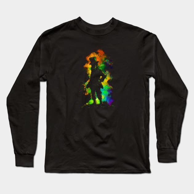 Psychedelic Leprechaun #2 Long Sleeve T-Shirt by Butterfly Venom